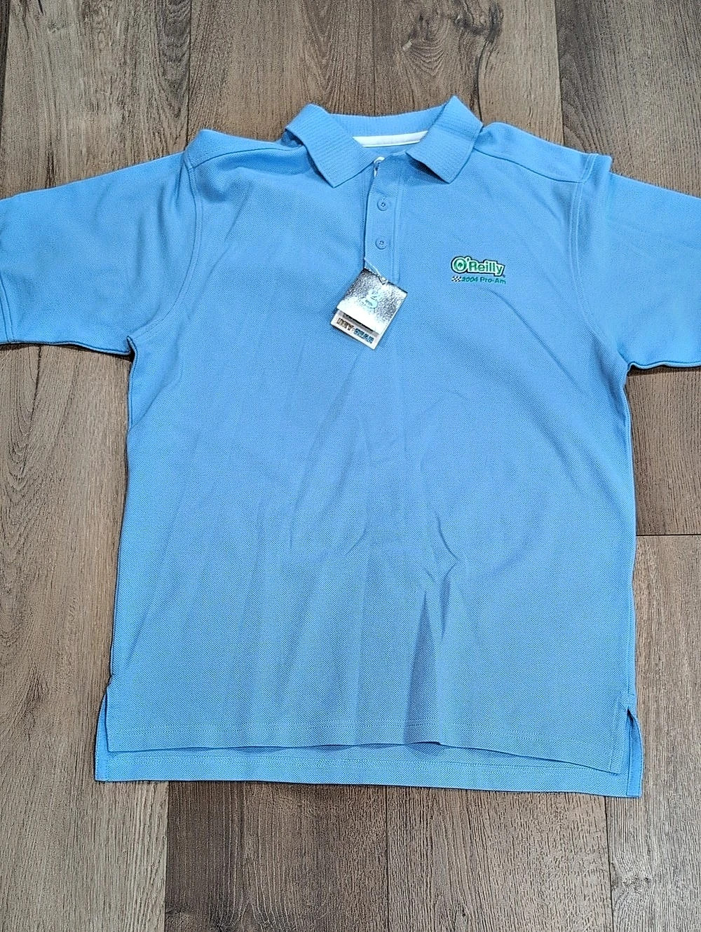 Gear for Sports O'Reilly 2004 Pro-Am Polo Blue Large NWT